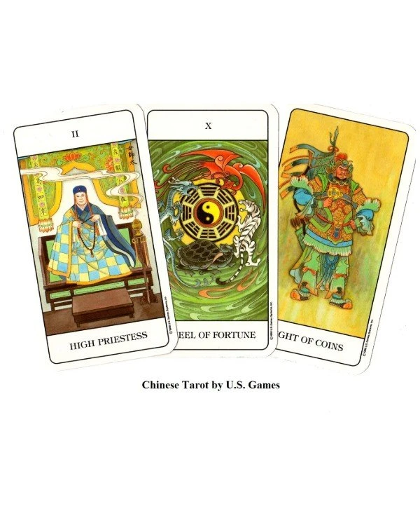 US Games Systems Tarot - Chinese tarot Chinese Tarot  back
