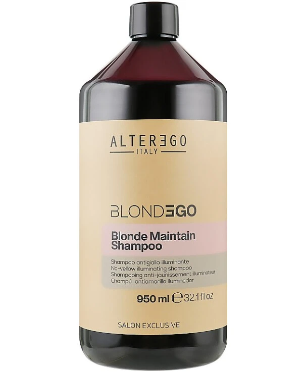 Alter Ego Шампунь против желтизны для осветленных волос | Blondego Blonde Maintain Shampoo