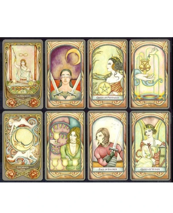 US Games Systems Tarot - Taro Windows Fenestra Tarot  back