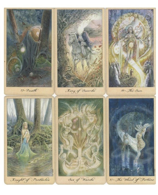 US Games Systems Tarot - Таро Призраков и Духов Ghosts and Spirits Tarot  back