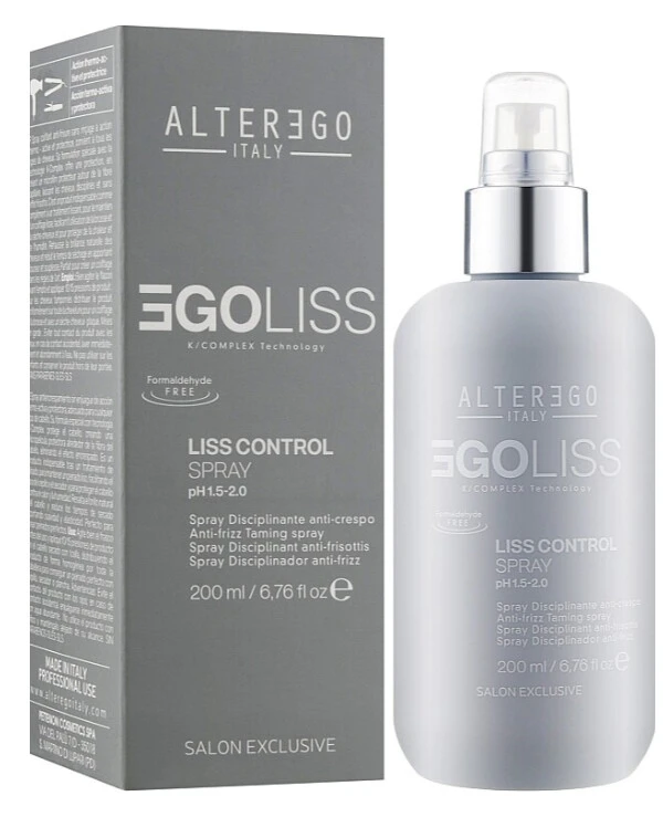 Alter Ego - Разглаживающий защитный термоактивный спрей Egoliss Liss Control Spray 200 мл
