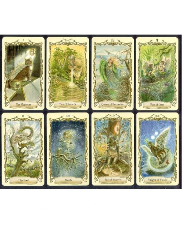 US Games Systems Tarot - Таро Фантастических Существ Fantastical Creatures Tarot  back