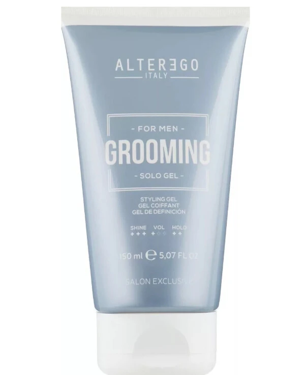 Alter Ego - Мужской гель для укладки волос Grooming Solo Gel 200 мл