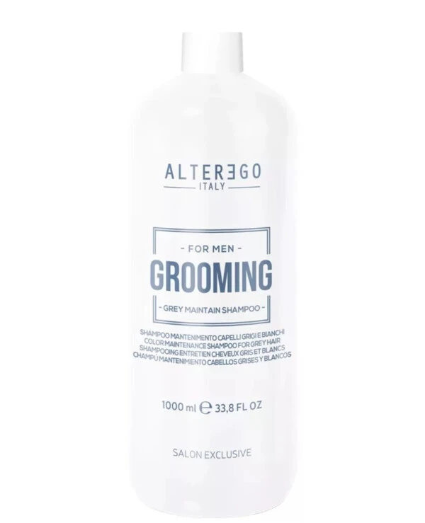 Alter Ego - Шампунь для мужской седины Grooming Grey Maintain Shampoo 1000 мл