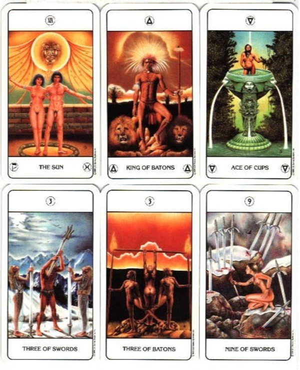 US Games Systems Tarot - Таро Веков Tarot of the Ages  back