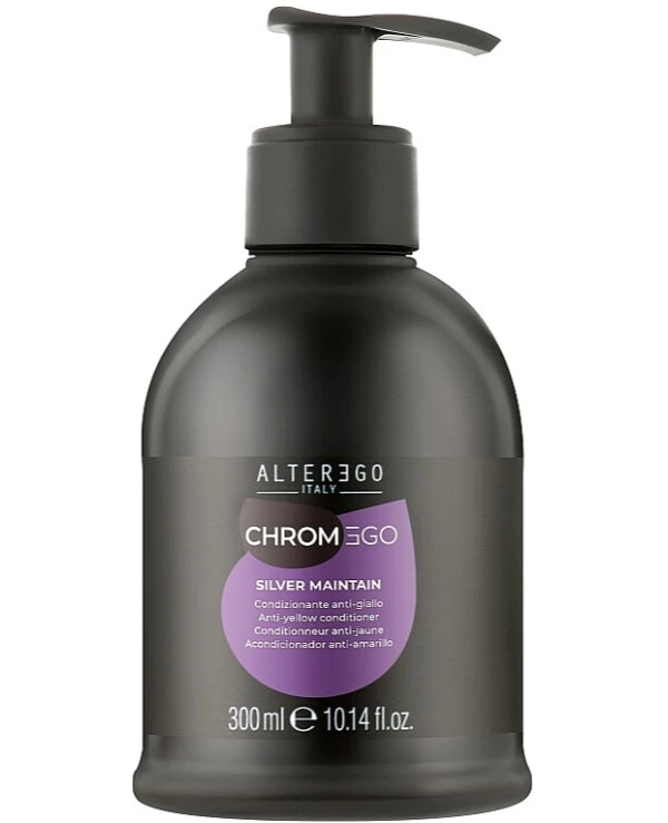 Alter Ego - Кондиціонер для світлого та сивого волосся ChromEgo Silver Maintain Conditioner 300 мл