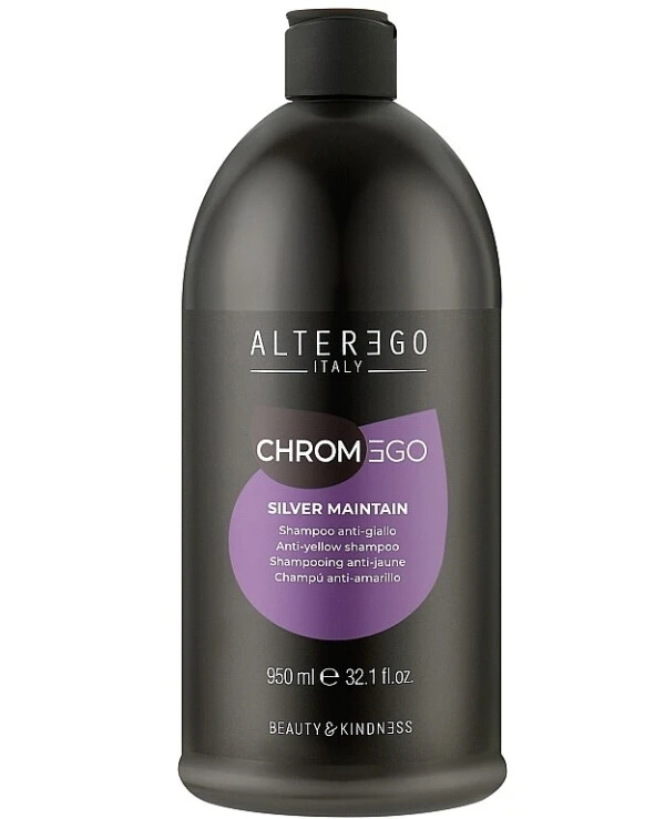 Alter Ego Шампунь для светлых и седых волос | ChromEgo Silver Maintain Shampoo