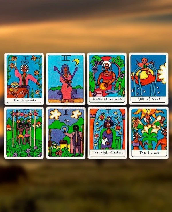 US Games Systems Tarot African taro | African taro3