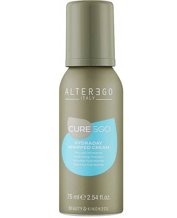 Alter Ego - Зволожуючий мус-кондиціонер для волосся CureEgo Hydraday Whipped Cream 75 мл