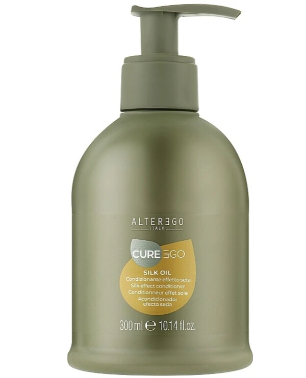 Alter Ego - Кондиционер для непослушных и вьющихся волос CureEgo Silk Oil Silk Effect Conditioner 300 мл