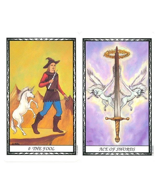 US Games Systems Tarot Таро единорога | The Unicorn Tarot фото 3, цена, купить
