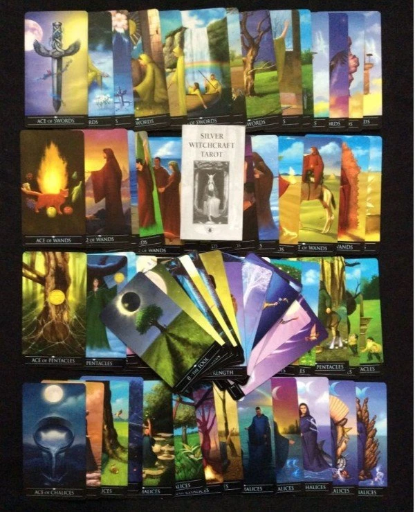Lo Scarabeo Tarot Tarot of Silver Sorcery | Tarot of Silver Sorcery4