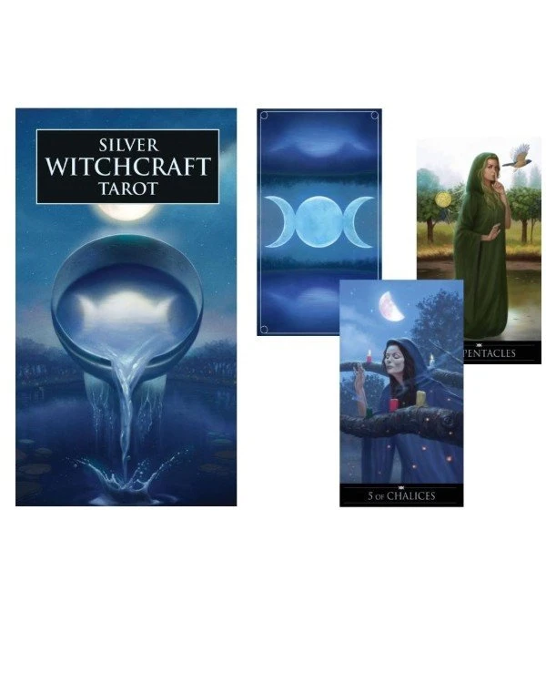 Lo Scarabeo Tarot - Таро Серебряного Колдовства Silver Witchcraft Tarot  back