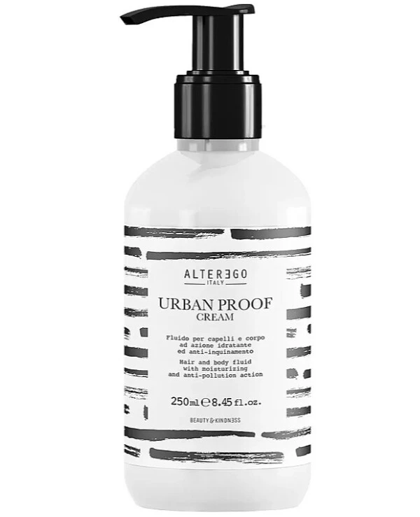 Alter Ego - Крем-флюид с углем для всех типов волос Urban Proof Cream 250 мл