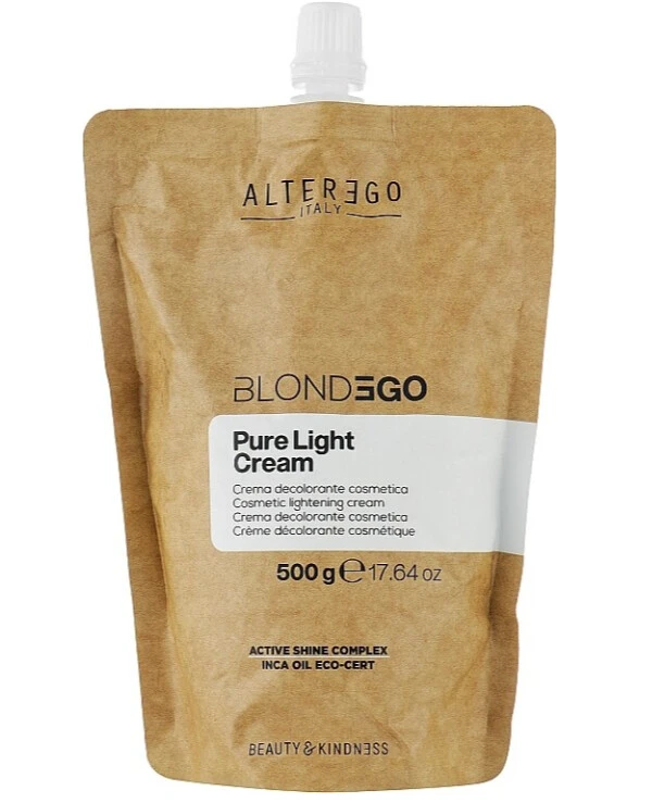 Alter Ego - Крем для осветления волос Be Blonde Pure Light Cream 500 мл