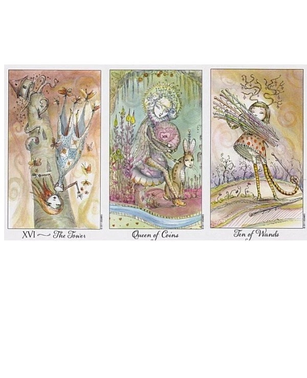 US Games Systems Tarot - Cheerful Tarot Joie de Vivre Tarot  back