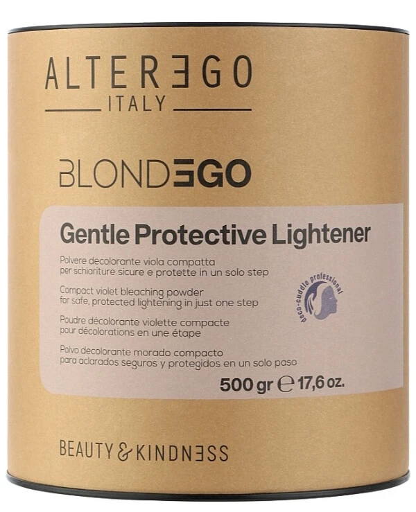 Alter Ego - Осветляющий порошок BlondEgo Gentle Protective Lightener Violet Bleaching Powder 500 г