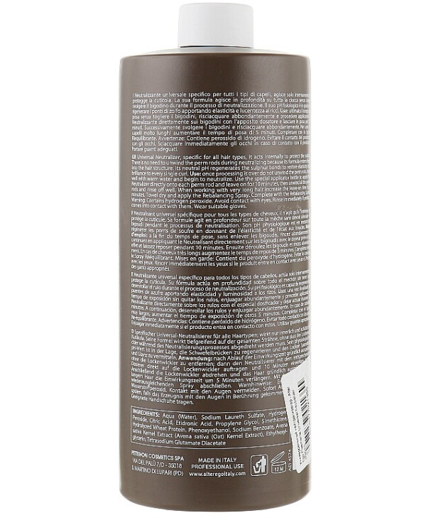 Alter Ego - Universal neutralizer Plasmante Universal Neutralizer 750ml back