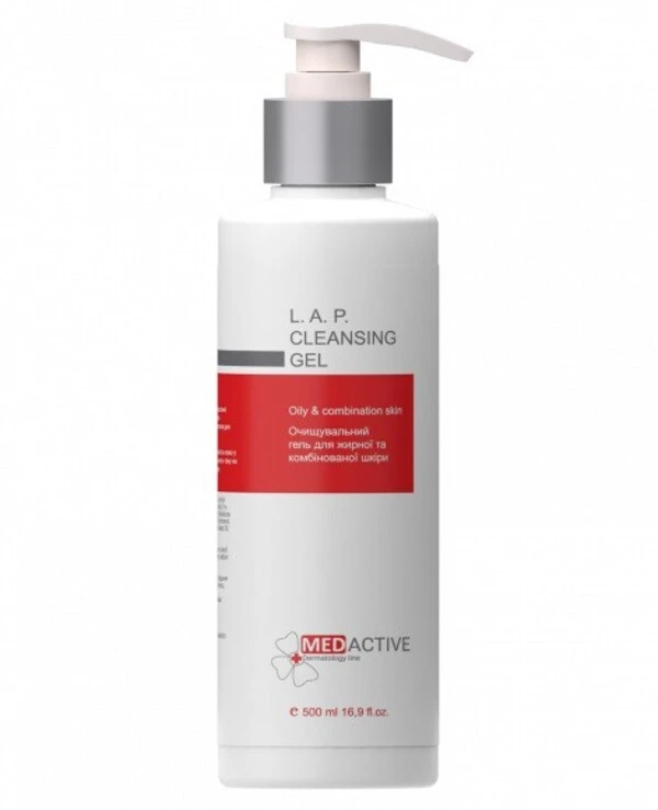 Medactive - Очищающий гель для жирной и комбинированной кожи L. A. P. Cleansing Gel Oily & Combination Skin 500 мл