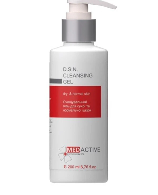 Medactive - Очищающий гель для сухой и нормальной кожи D.S.N. Cleansing Gel Dry & Normal Skin 200 мл
