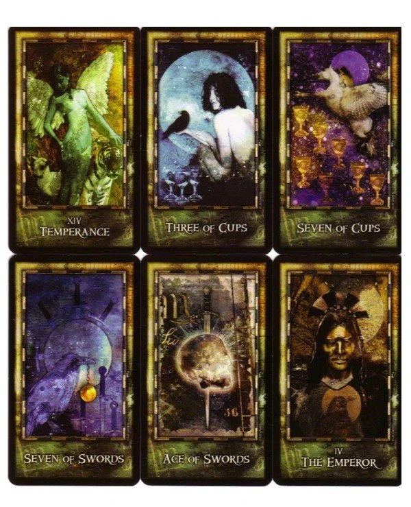 US Games Systems Tarot - Taro Archeon The Archeon Tarot  back