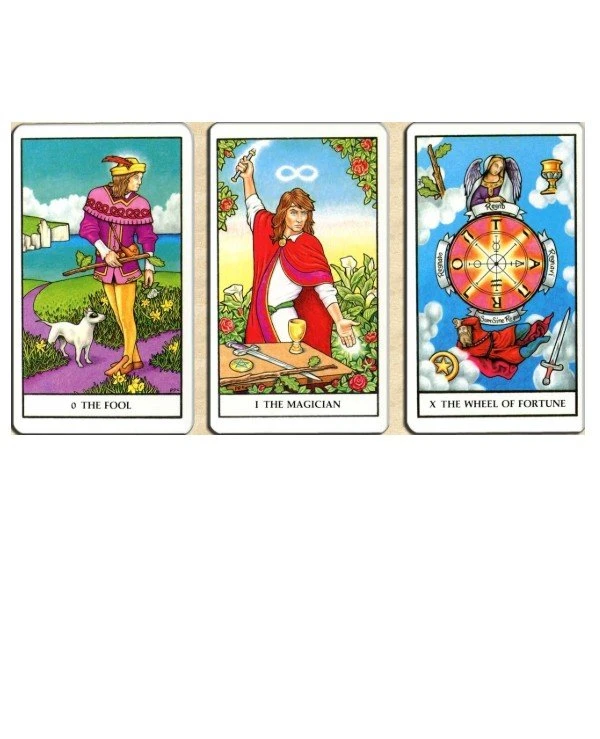 US Games Systems Tarot - Universal Tarot Connolly Connolly Tarot  back