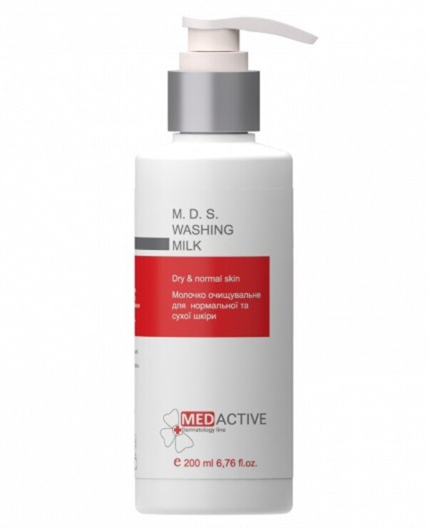 Medactive - Cleansing milk for normal and dry skin M. D. S. Washing Milk Dry Normal Skin 200ml