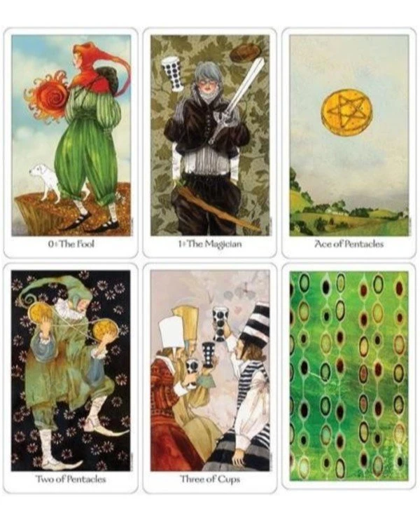 US Games Systems Tarot - Таро Путь Сновидений Dreaming Way Tarot  back