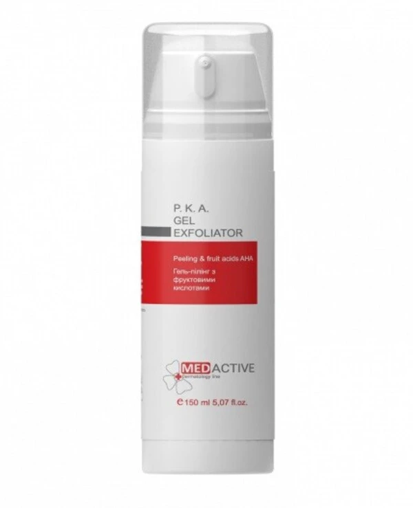 Medactive Гель-пилинг с фруктовыми кислотами | P. K. A. GEL EXFOLIATOR Peeling & Fruit Acids AHA