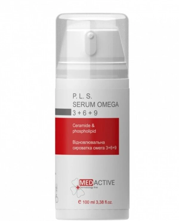 Medactive - Восстанавливающая сыворотка P. L. S. SERUM OMEGA 3 + 6 + 9 100 мл