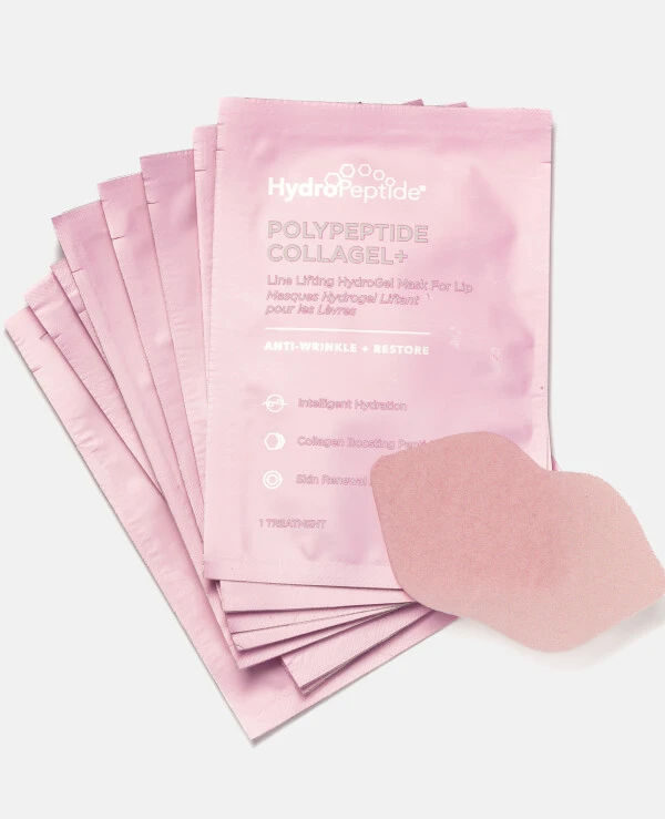 HydroPeptide Гидрогелевая лифтинг-маска для губ | PolyPeptide Collagel+ Lip Mask – Гидрогелевая лифтинг-маска для губ