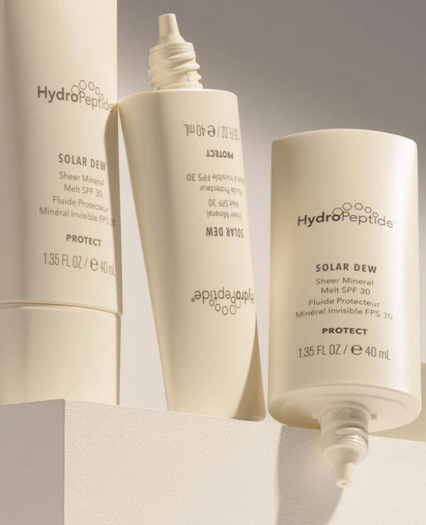 HydroPeptide Минеральная солнцезащитная сыворотка | Solar Dew – Минеральная сыроватка SPF