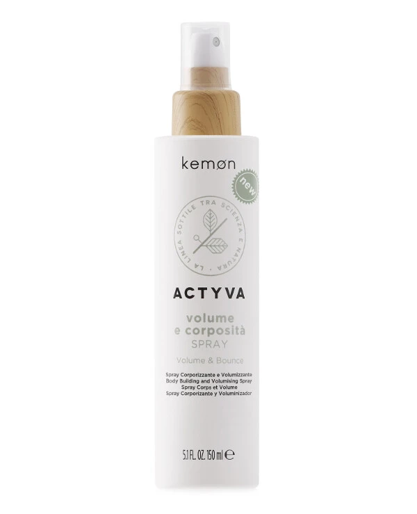 Kemon - Спрей для придания плотности тонким волосам Actyva Volume e Corposita Spray 125 мл