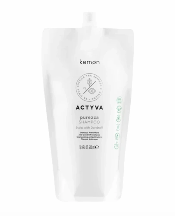 Kemon Шампунь против перхоти (рефил) | Purezza Shampoo рефіл 500ml