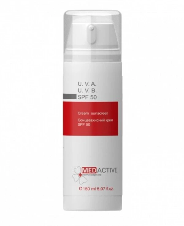 Medactive Солнцезащитный крем SPF 50 | U.V.A./U.V.B. SPF 50 cream sunscreen