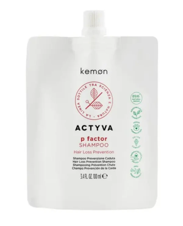 Kemon - Шампунь от выпадения волос (рефил) Actyva P Factor Shampoo 100 мл