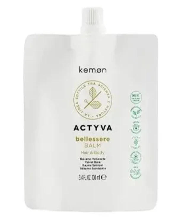 Kemon - Бальзам для волос и тела с натуральными маслами (рефил) Actyva Bellessere Balm 100 мл