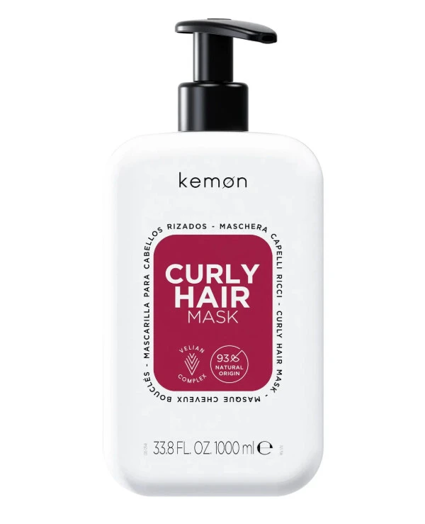 Kemon Маска для кучерявого волосся | Маска для кучерявого волосся KEMON Haircare Curly Hair Mask 1000мл