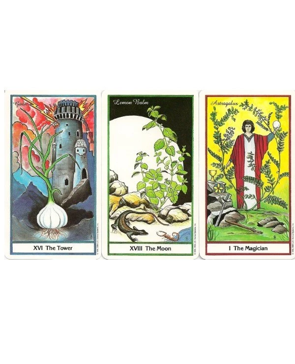 US Games Systems Tarot - Таро Трав Herbal Tarot  back