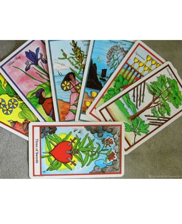 US Games Systems Tarot Таро Трав | Herbal Tarot фото 3, цена, купить
