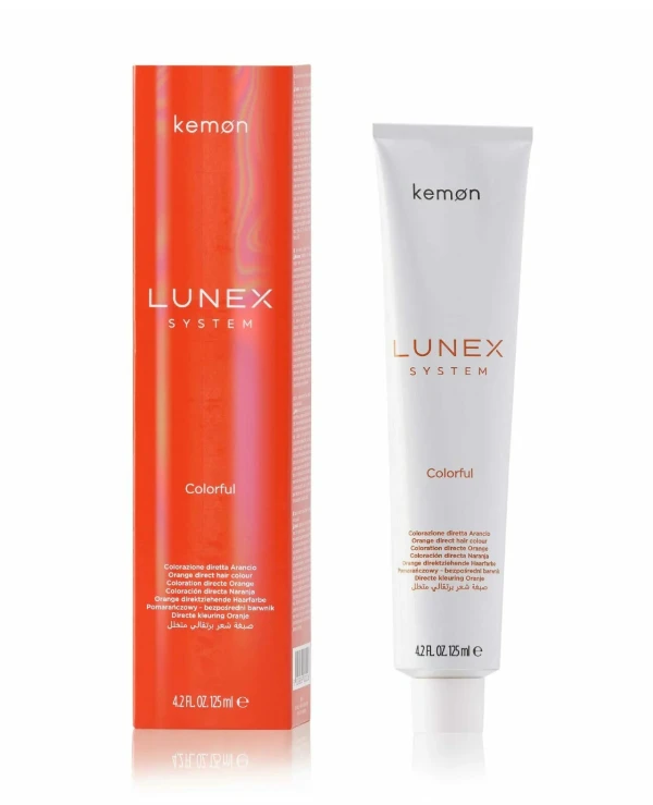 Kemon - Краситель прямого действия Lunex System Colorful Arancio - Оранжевый, 125 мл