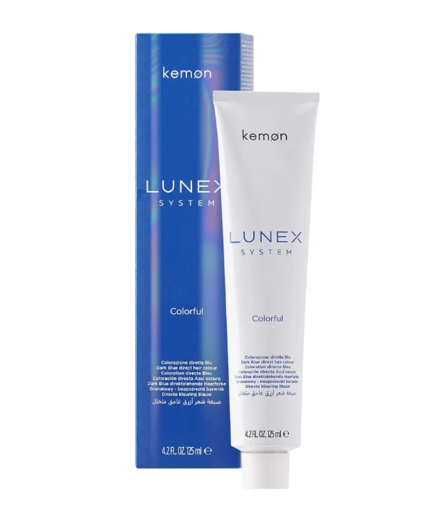 Kemon - Краситель прямого действия Lunex System Colorful Blu - Синий, 125 мл