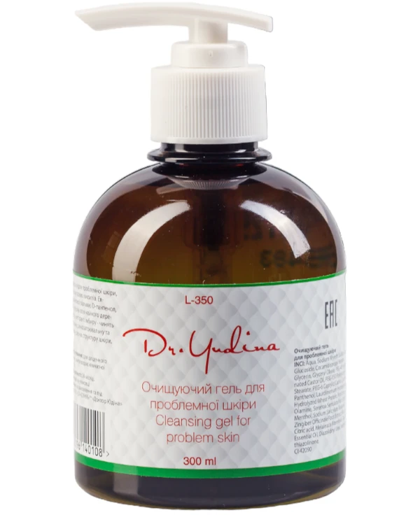Dr. Yudina - Очищающий гель для проблемной кожи Cleansing gel for problem skin 300 мл