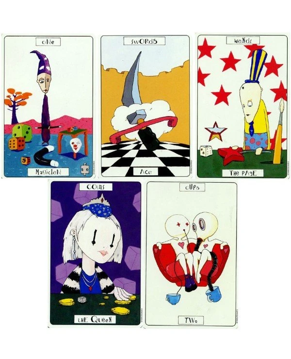 US Games Systems Tarot - Таро Театр Фантасмагорий Phantasmagoric Theater Tarot  back