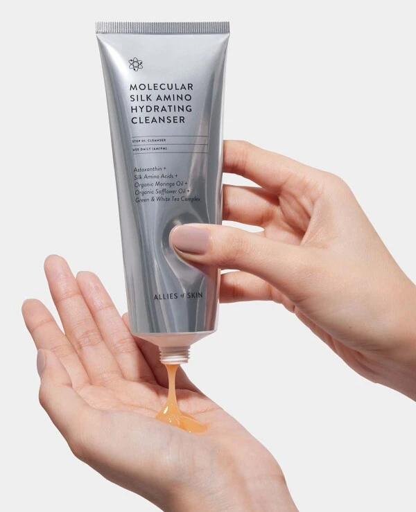Allies of Skin Очищающее средство | molecular silk amino hydrating cleanser 05