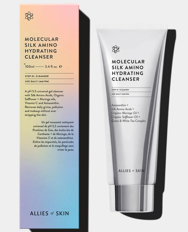 Allies of Skin Очищающее средство | molecular silk amino hydrating cleanser 01b