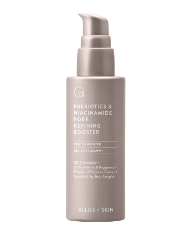 Allies of Skin - Бустер с пребиотиками и ниацинамидом Prebiotics & Niacinamide Pore Refining Booster 50 мл
