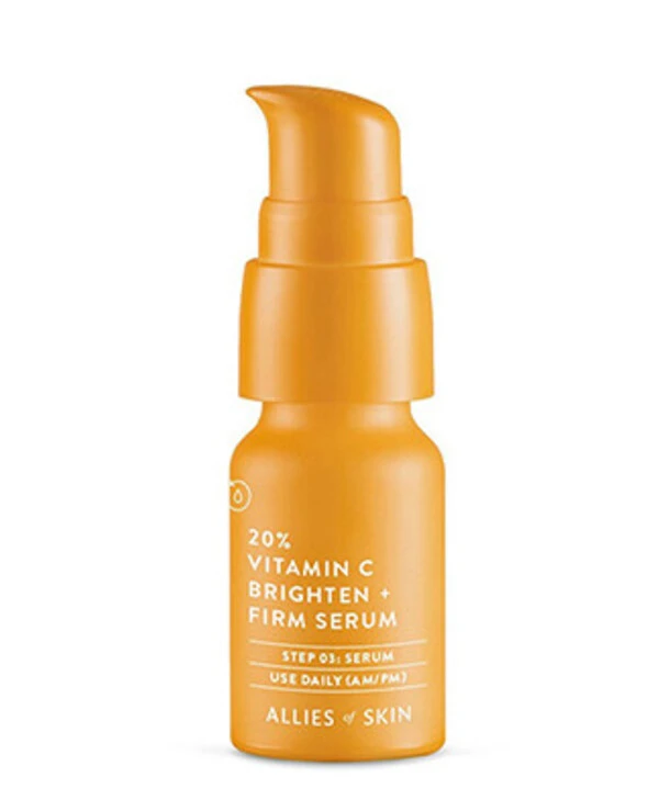 Allies of Skin - Сыворотка с витамином С для лица 20% Vitamin C Brighten + Firm Serum 8 мл