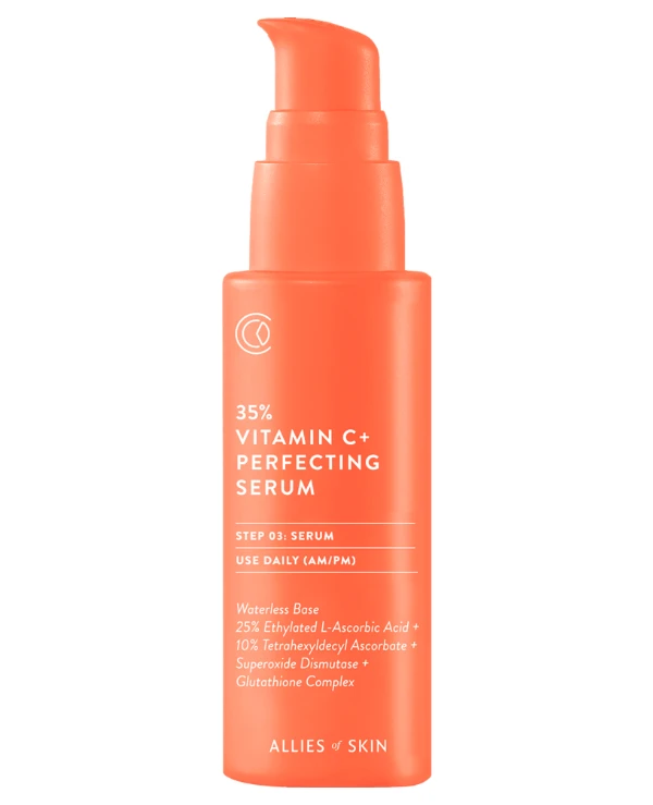 Allies of Skin - Сыворотка с витамином С для лица 35% Vitamin C + Perfecting Serum 30 мл