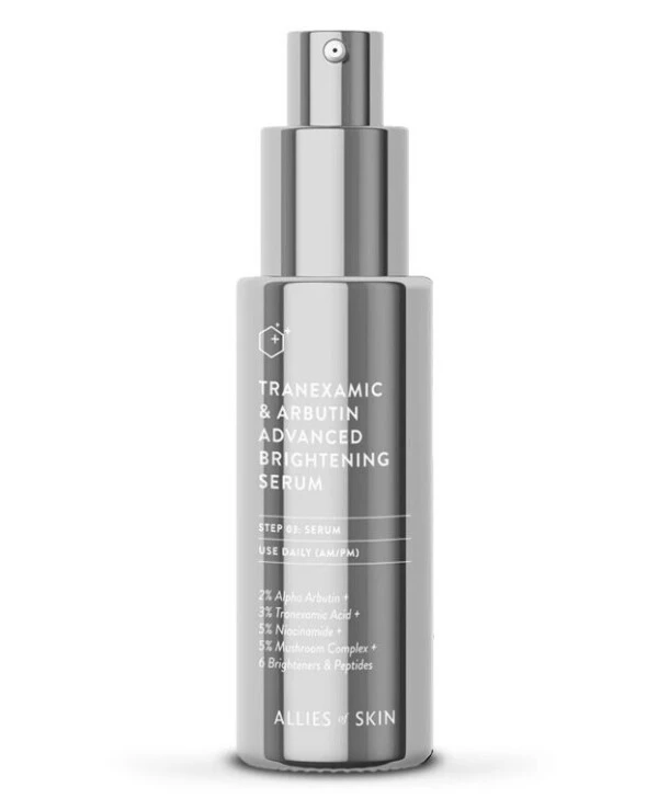 Allies of Skin - Сыворотка осветляющая Tranexamic & Arbutin Advanced Brightening Serum 30 мл